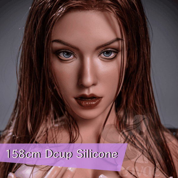 Maeve realistic sex doll with blue eyes and black bikini - Lovaé doll Australia official