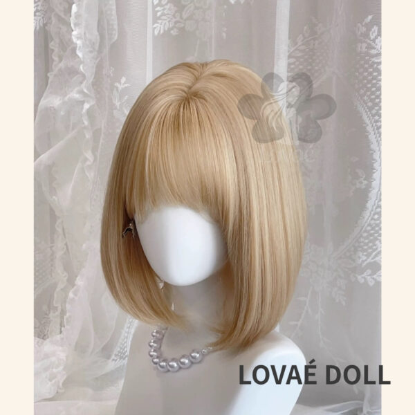 35 Platinum Blonde Short Wig