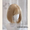 Platinum Blonde Short Sex Doll Wig Platinum Blonde Short Sex Doll Wig