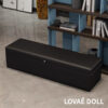 Black Doll Storage Sofa