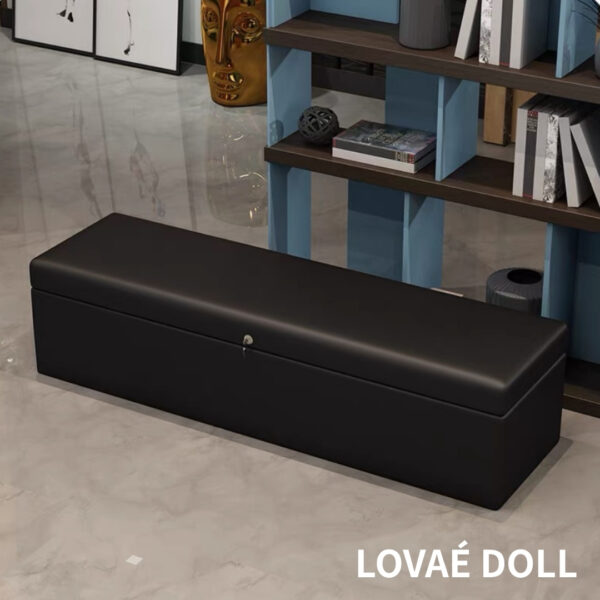 Black Doll Storage Sofa