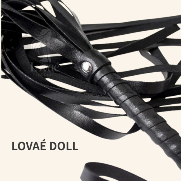 Black Leather Flogger