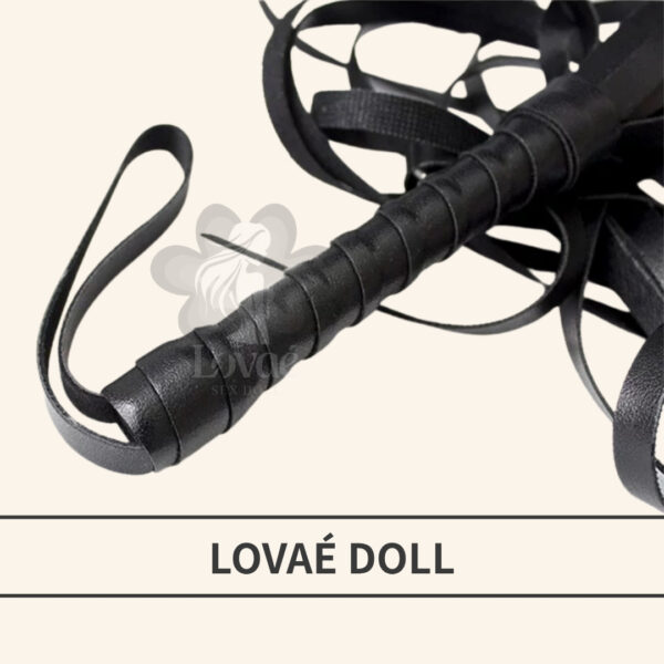 Black Leather Flogger