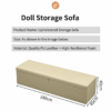 IMG_4525 White Doll Storage Sofa